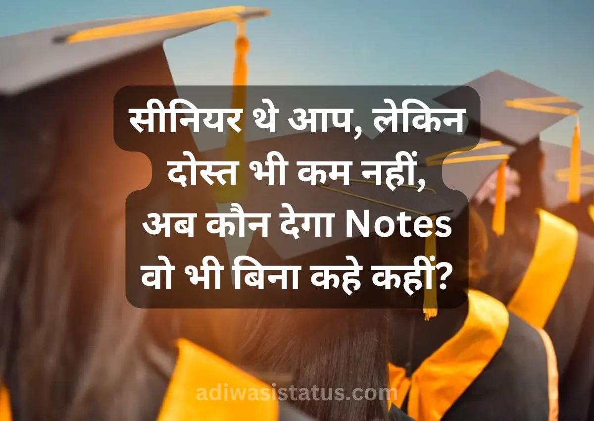 Short funny farewell shayari for seniors
