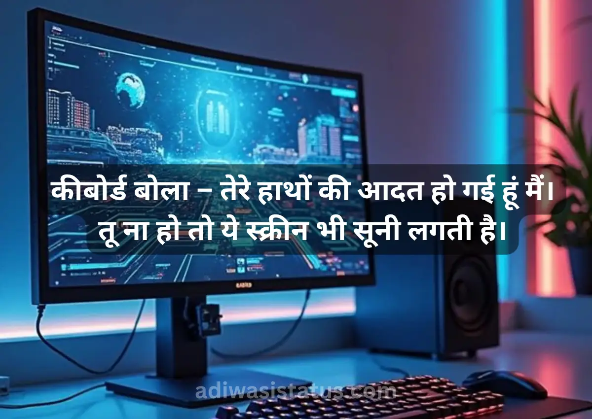 attitude computer shayari in hindi