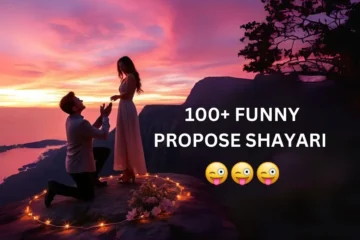funny propose shayari