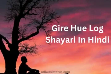 Latest Gire Hue Log Shayari in Hindi