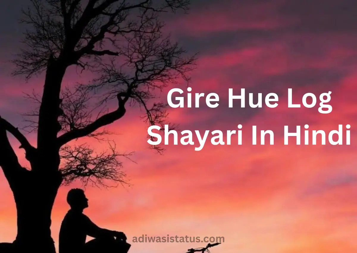 Latest Gire Hue Log Shayari in Hindi
