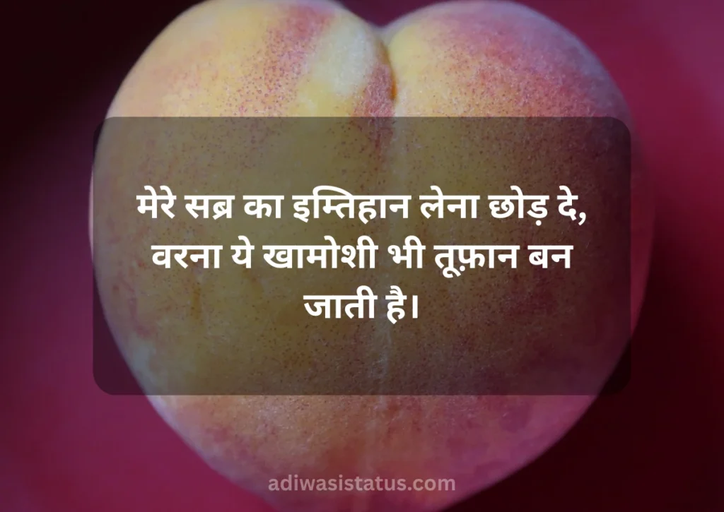 mere sabar ka imtihan mat lo shayari in hindi